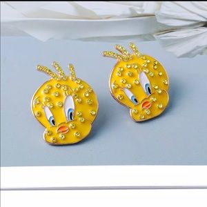 Tweedy earrings
